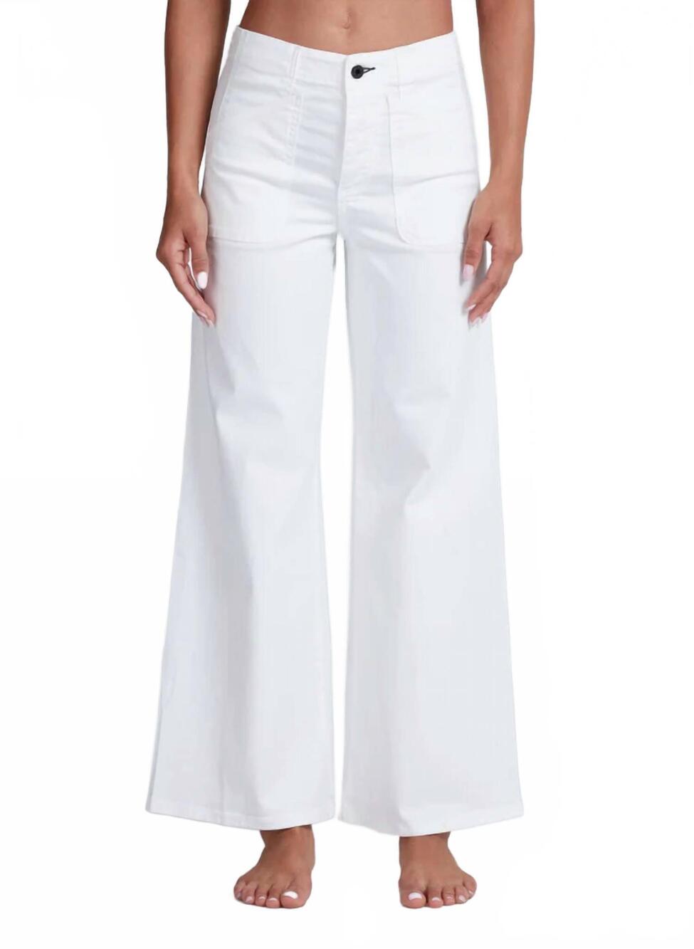 NEW ASKK NY the jam jeans in ivory